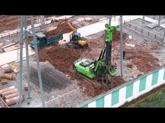 रोटरी के लिए एक पूरी तरह से हाइड्रोलिक भूमिगत पानी ड्रिलिंग रिग की परिचालन चौड़ाई और गहराई क्या है