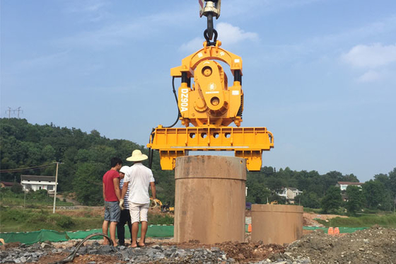 एपीआईई इलेक्ट्रिक विब्रो पाइल हैमर हाइड्रोलिक फाउंडेशन मशीन 90 Kw