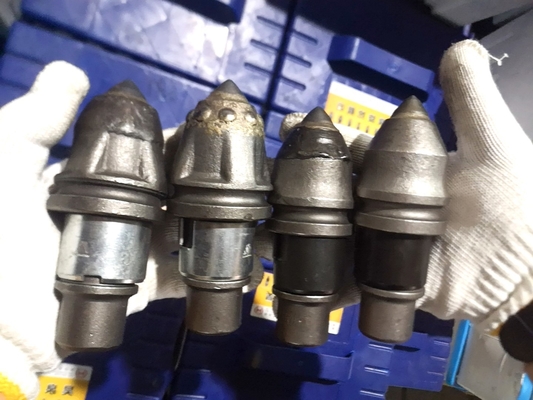 पाइलिंग टूल्स ड्रिलिंग बुलेट टीथ रॉक ऑगर 25mm B47k22