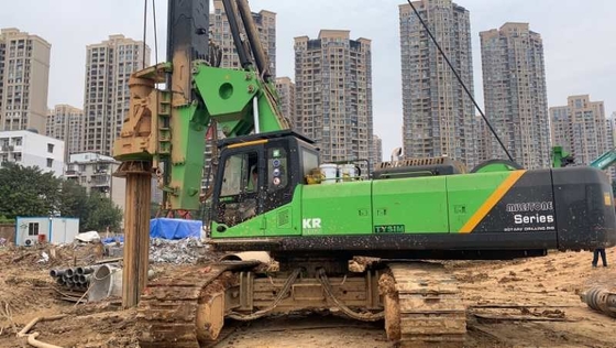 हाइड्रोलिक फाउंडेशन ग्राउंड स्क्रू पाइल ड्रिलिंग मशीन 360 KN.M मैक्स टॉर्क
