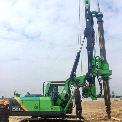 60 KN.M हाइड्रोलिक ढेर ड्रिलिंग मशीन चीन चेसिस 20m 30 Rmp