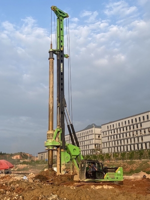 KR220M हाइड्रोलिक रोटरी ड्रिलिंग रिग मल्टीफंक्शनल कंस्ट्रक्शन वर्क्स CFA 20m