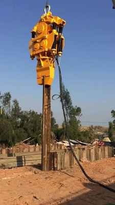 Vibro Hammer APZ60A क्रेन टाइप इलेक्ट्रिक वाइब्रेटरी पाइल हैमर फॉर शीट पाइल, पाइल ड्राइवर हैमर