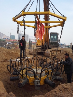 कस्टम आकार मानव प्रयास को बचाने के लिए हाइड्रोलिक कंक्रीट मल्टी मॉड्यूल ब्रेकिंग पाइल ब्रेकर