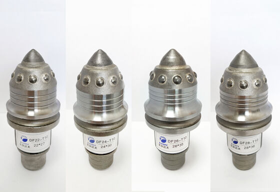 वुल्फ़्स्टन कार्बाइड B47K22 मॉडल बुलेट टूथ ड्रिल बिट्स 9-30 मिमी मिश्र धातु सिर के साथ ड्रिलिंग रिग टूल के लिए आकार