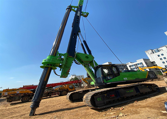 Tysim 26m 2000mm बरमा ड्रिलिंग रिग हाइड्रोलिक रोटरी ड्रिलिंग मशीन