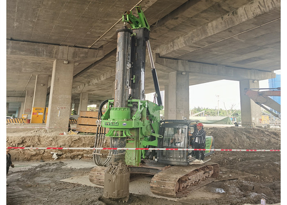 1800mm 28M लो हेडरूम पाइलिंग रिग 30rmp बोर पाइल ड्रिलिंग मशीन