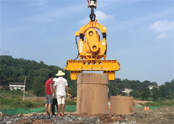 क्रेनरो 300KW . के लिए हाइड्रोलिक शीट पाइल एक्स्कवेटर माउंटेड विब्रो हैमर